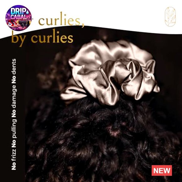Oversized Mulberry Silk Scrunchies No Damage Hair Ties Extra Large Ponytail main image 6